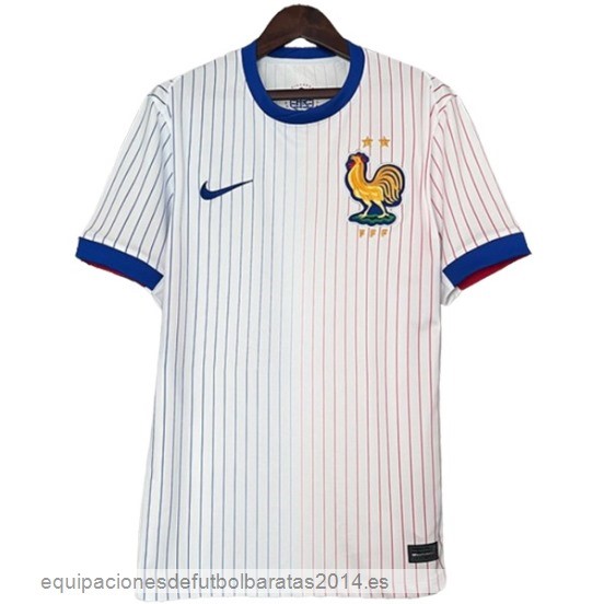 Nuevo Tailandia 2ª Camiseta Francia 2024 Blanco Baratas
